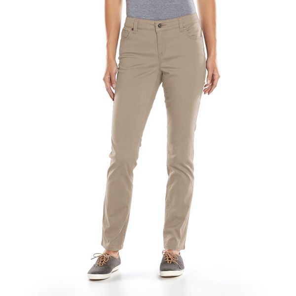 Sonoma Goods For Life® Slim Straight-Leg Comfort Stretch Twill Pants ...