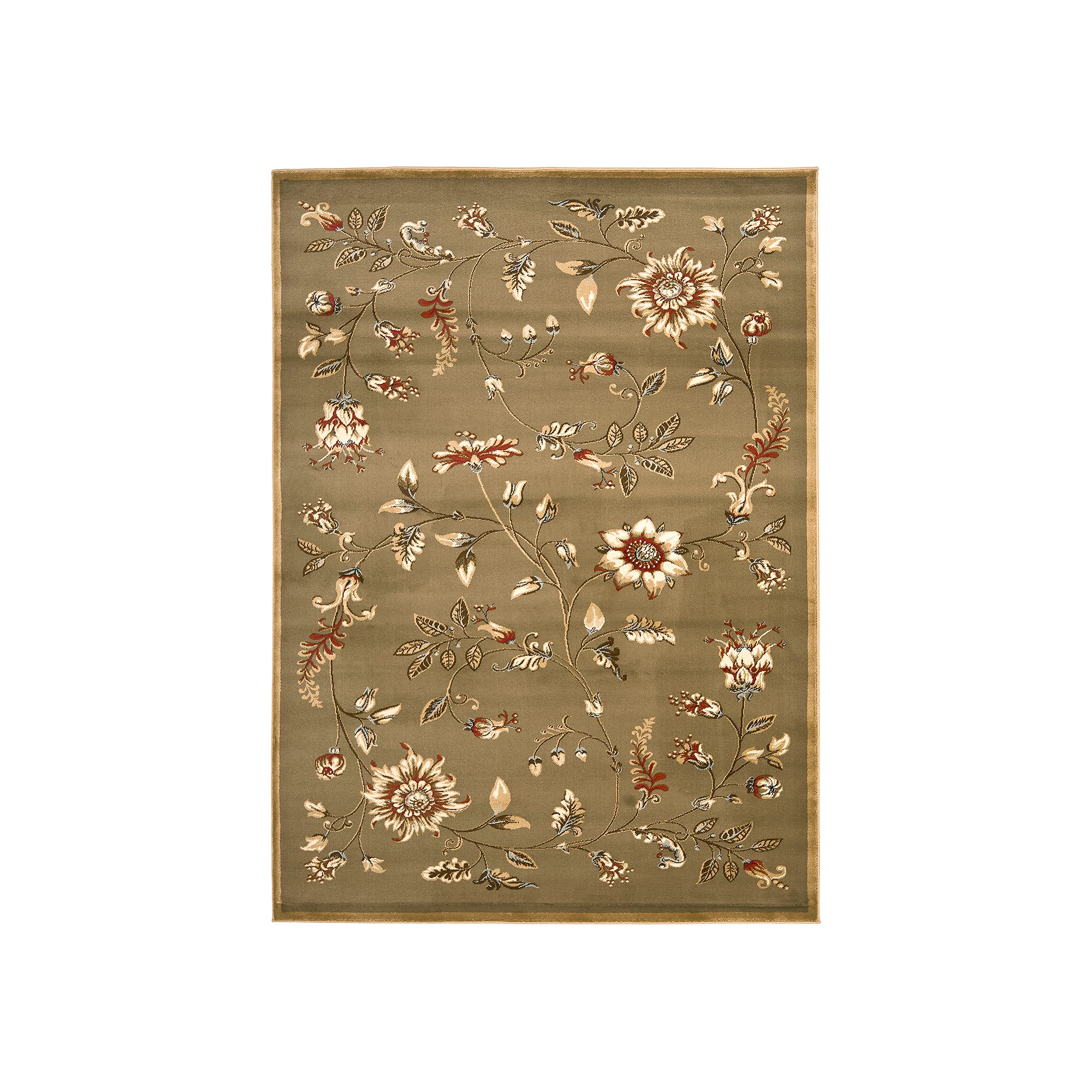 Safavieh Lyndhurst Floral Burst Rug, Green Team