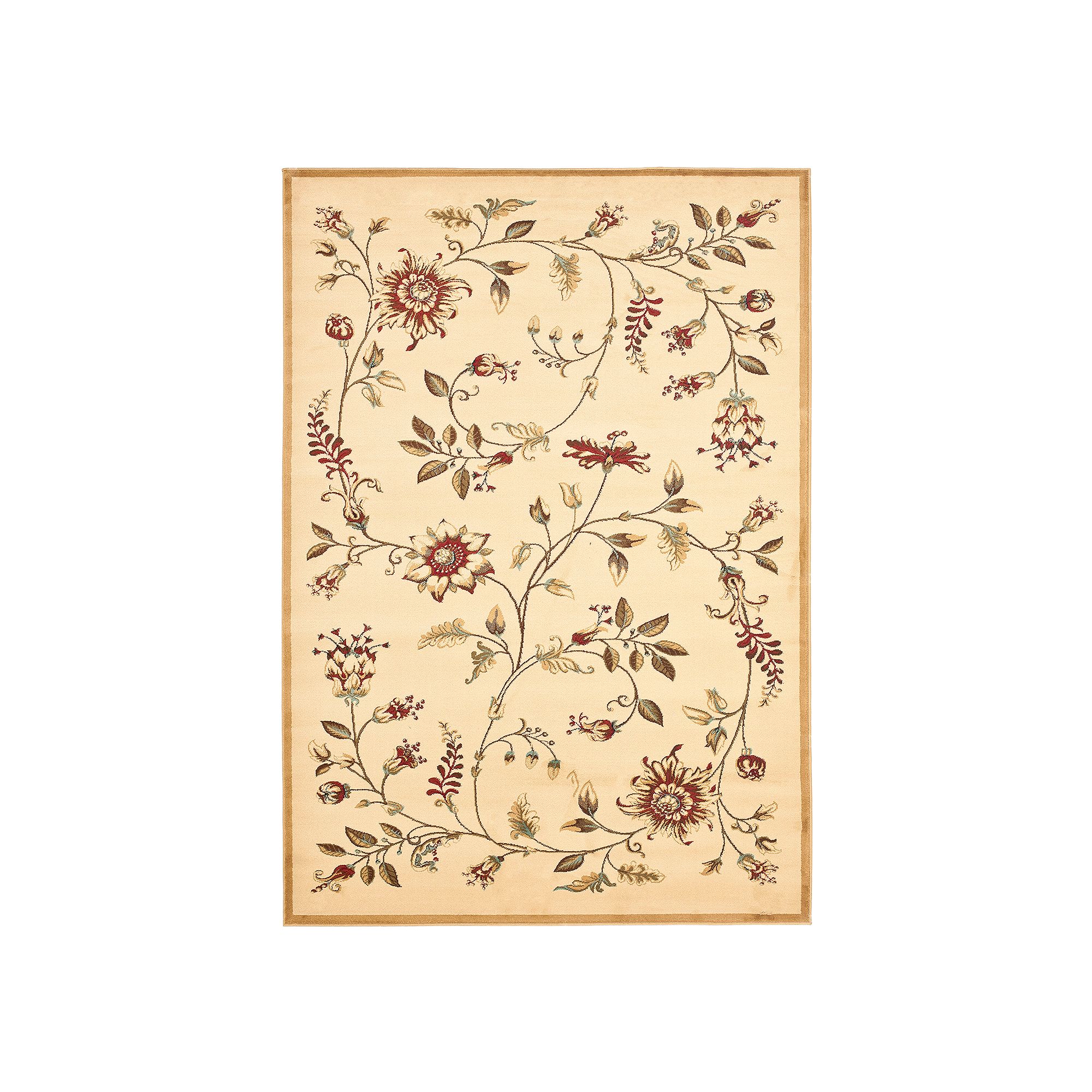 Safavieh Lyndhurst Floral Burst Rug, Ivory Team