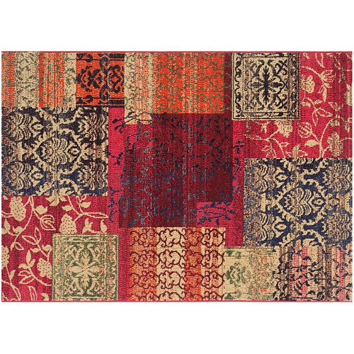 Safavieh Monaco Distressed Ornate Patchwork Rug