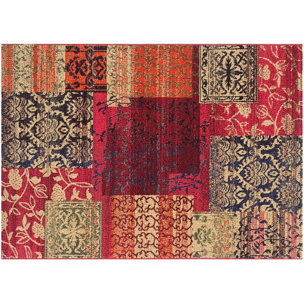 Safavieh Monaco Distressed Ornate Patchwork Rug