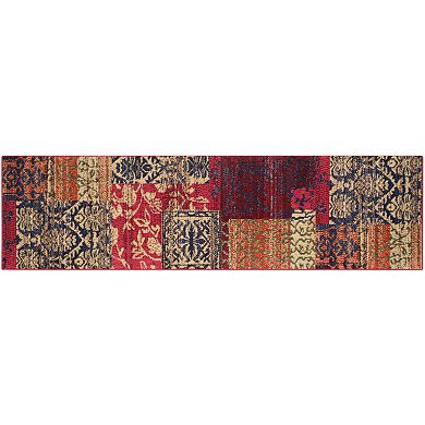 Safavieh Monaco Distressed Ornate Patchwork Rug