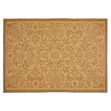 Safavieh Courtyard Scroll Indoor Outdoor Patio Rug