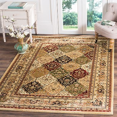 Safavieh Lyndhurst Framed Diamonds Rug