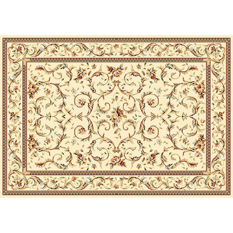 Safavieh Lyndhurst Floral Rug, White, 6FT Sq