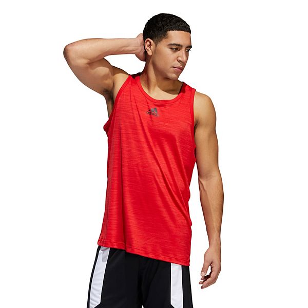 Adidas Men's Tank Top - Purple - M