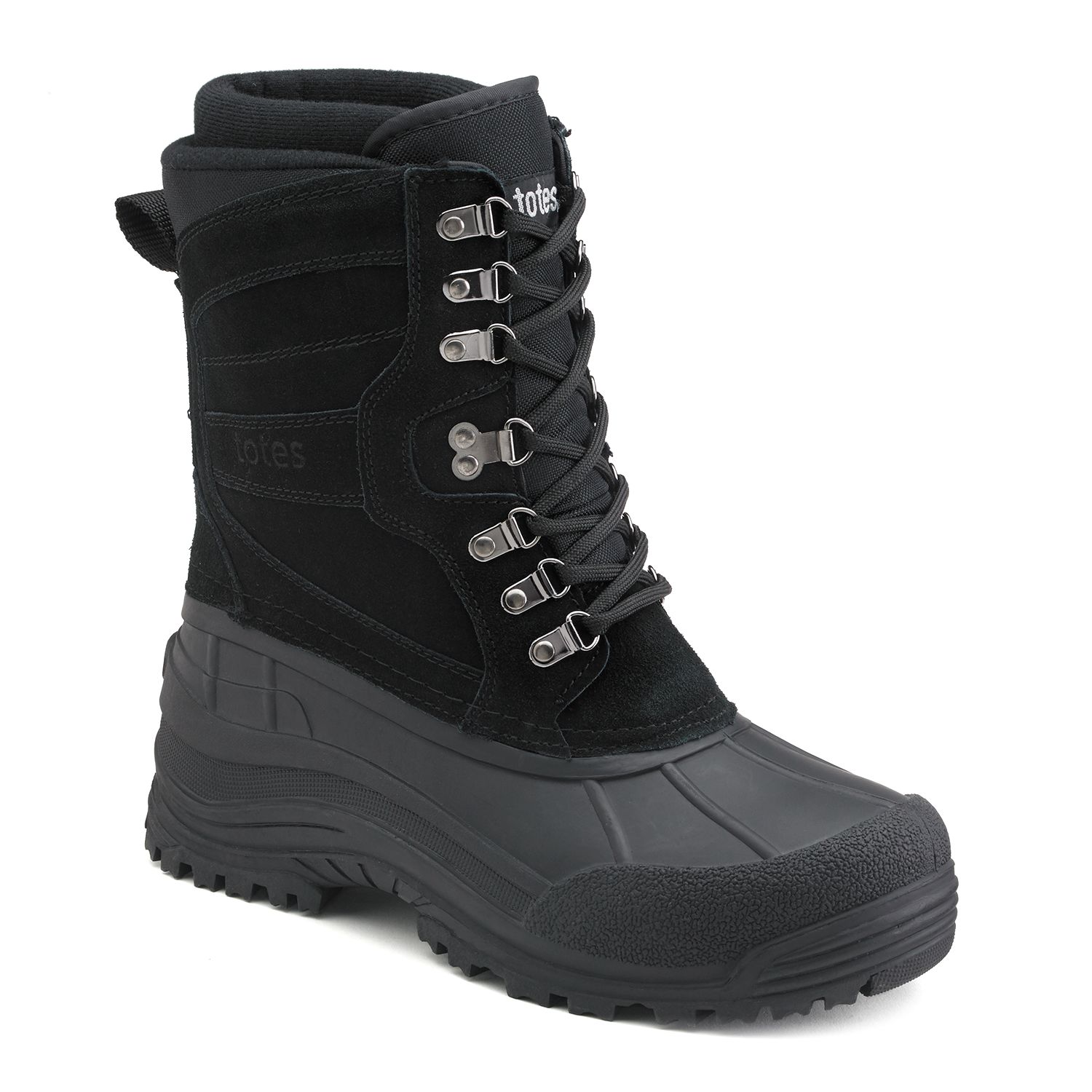 men's waterproof totes boots black