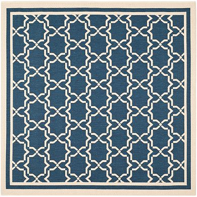 Safavieh Courtyard Geometric Lattice Indoor Outdoor Rug