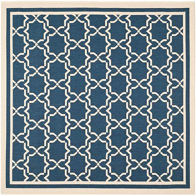 Safavieh Courtyard Geometric Lattice Indoor Outdoor Rug