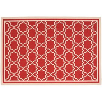 Safavieh Courtyard Geometric Lattice Indoor Outdoor Rug