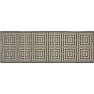 Safavieh Courtyard Geometric Indoor Outdoor Rug