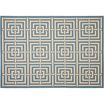 Safavieh Courtyard Geometric Indoor Outdoor Rug