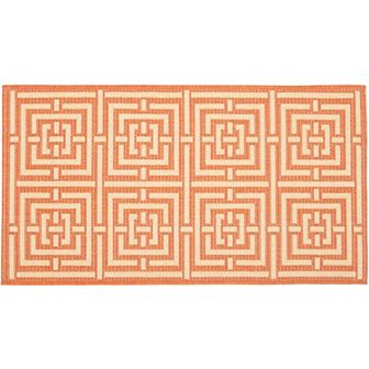 Safavieh Courtyard Geometric Indoor Outdoor Rug