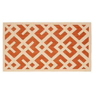 Safavieh Courtyard Geometric Indoor Outdoor Rug