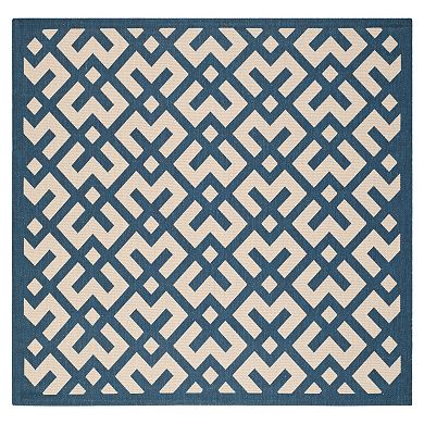 Safavieh Courtyard Geometric Indoor Outdoor Rug