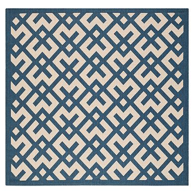 Safavieh Courtyard Geometric Indoor Outdoor Rug