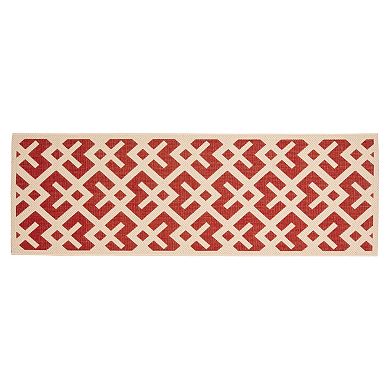 Safavieh Courtyard Geometric Indoor Outdoor Rug