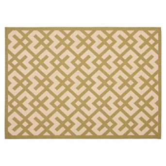 Safavieh Courtyard Geometric Indoor Outdoor Rug
