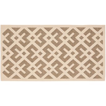 Safavieh Courtyard Geometric Indoor Outdoor Rug