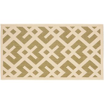 Safavieh Courtyard Geometric Indoor Outdoor Rug