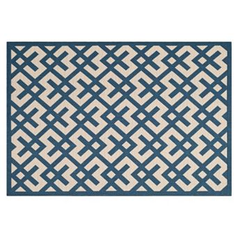Safavieh Courtyard Geometric Indoor Outdoor Rug