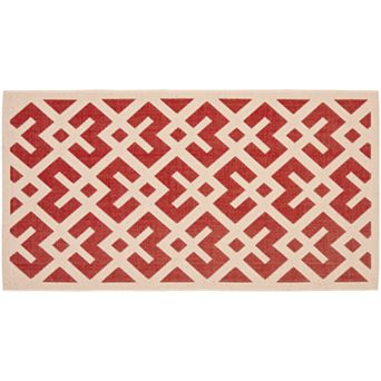 Safavieh Courtyard Geometric Indoor Outdoor Rug