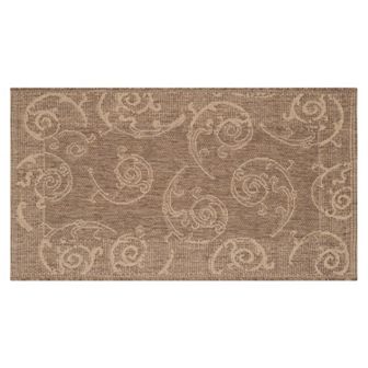 Safavieh Courtyard Swirl Indoor Outdoor Rug