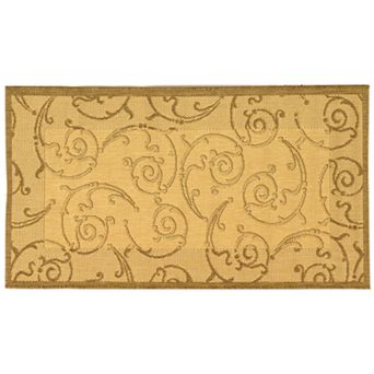 Safavieh Courtyard Swirl Indoor Outdoor Rug