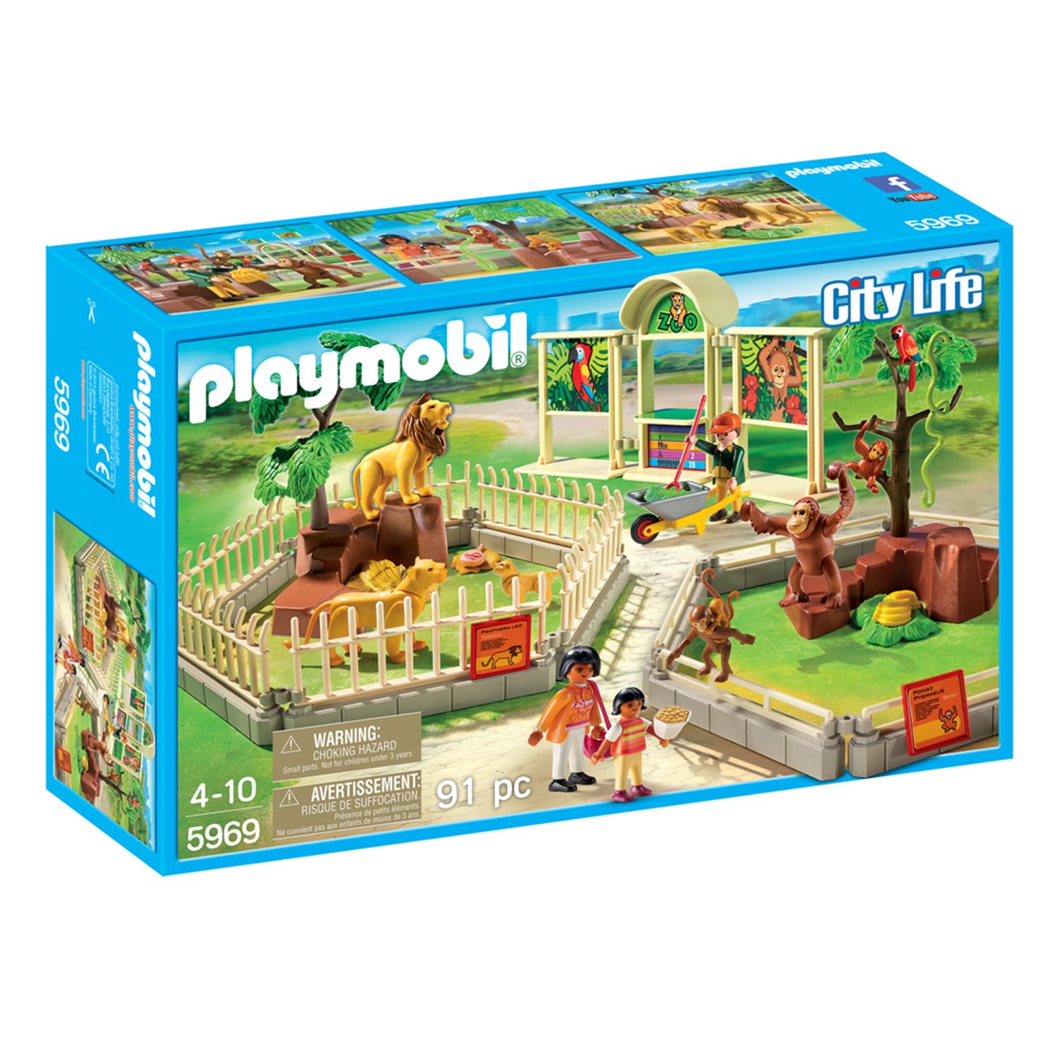 playmobil zoo set