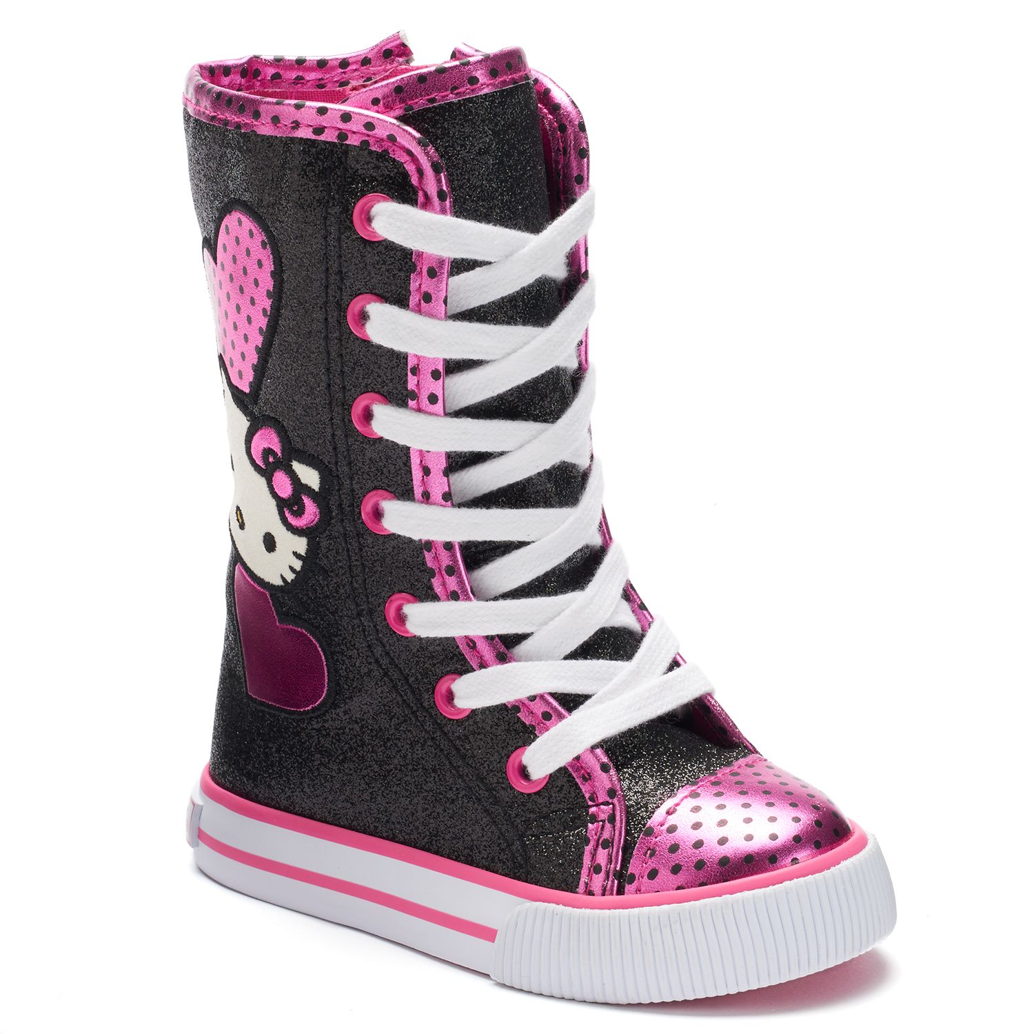 trendy high top sneakers