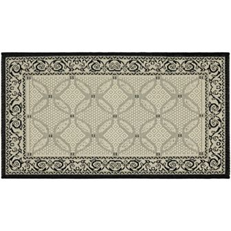 Safavieh Courtyard Framed Border Indoor Outdoor Rug