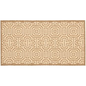 Safavieh Courtyard Geometric Print Indoor Outdoor Rug