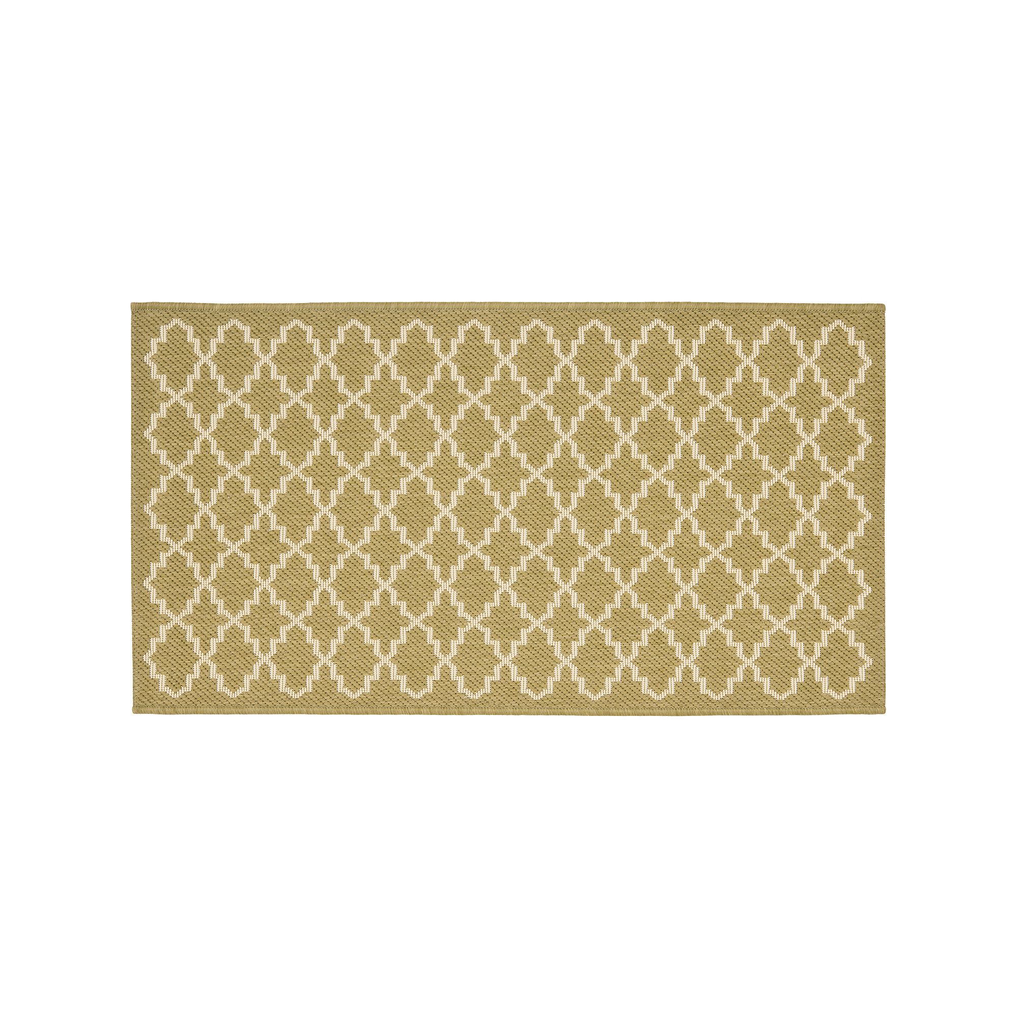 Safavieh Courtyard Indoor Outdoor Rug, Green Beige