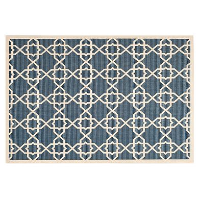 Safavieh Courtyard Trellis Indoor Outdoor Power Loom Rug