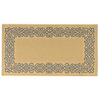 Safavieh Courtyard Border Indoor Outdoor Rug