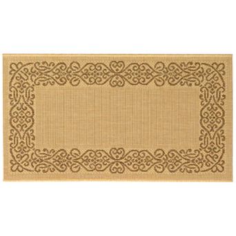 Safavieh Courtyard Border Indoor Outdoor Rug
