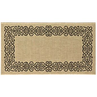 Safavieh Courtyard Border Indoor Outdoor Rug