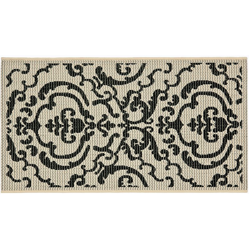 Patterned Wool Area Rug (2.5x4), 'Mystic Inspiration