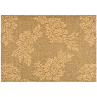 Safavieh Courtyard Scroll Leaf Indoor Outdoor Rug
