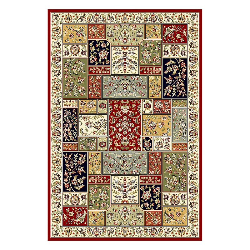 Safavieh Lyndhurst Floral Rug, Multi Ivory, 8Ft Rnd