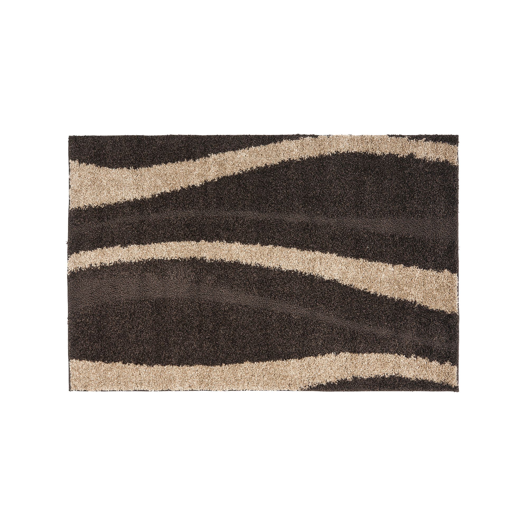Safavieh Shag Waves Rug, Brown Beige