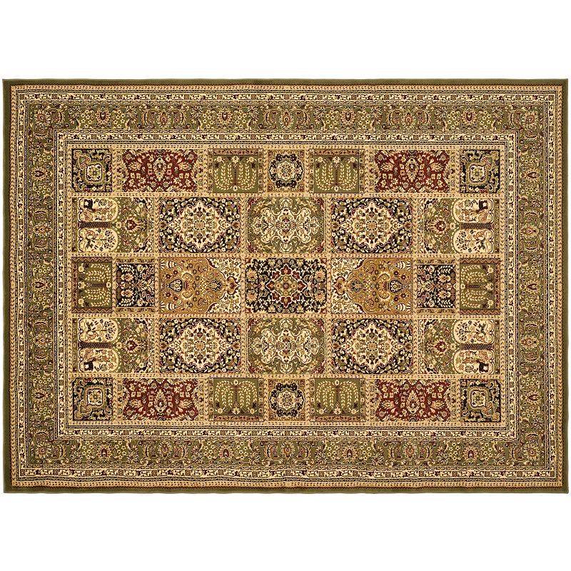 Safavieh Lyndhurst Framed Boxes Rug, Multicolor, 6FT Sq