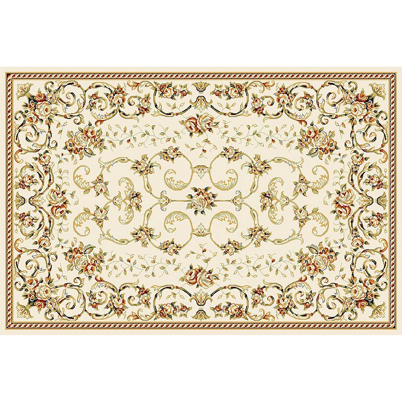 Safavieh Lyndhurst Floral Vine Rug, White, 5X7.5 Ft
