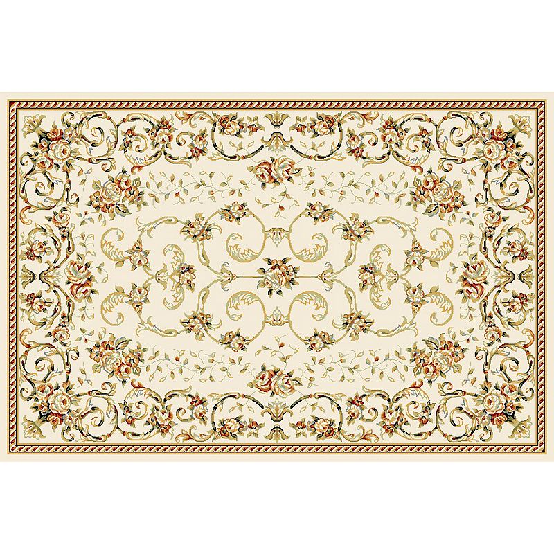 Safavieh Lyndhurst Floral Vine Rug, White, 8X11 Ft