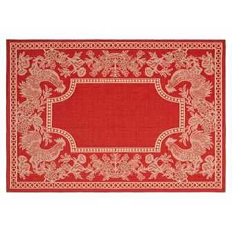 Safavieh Courtyard Rooster Indoor Outdoor Rug