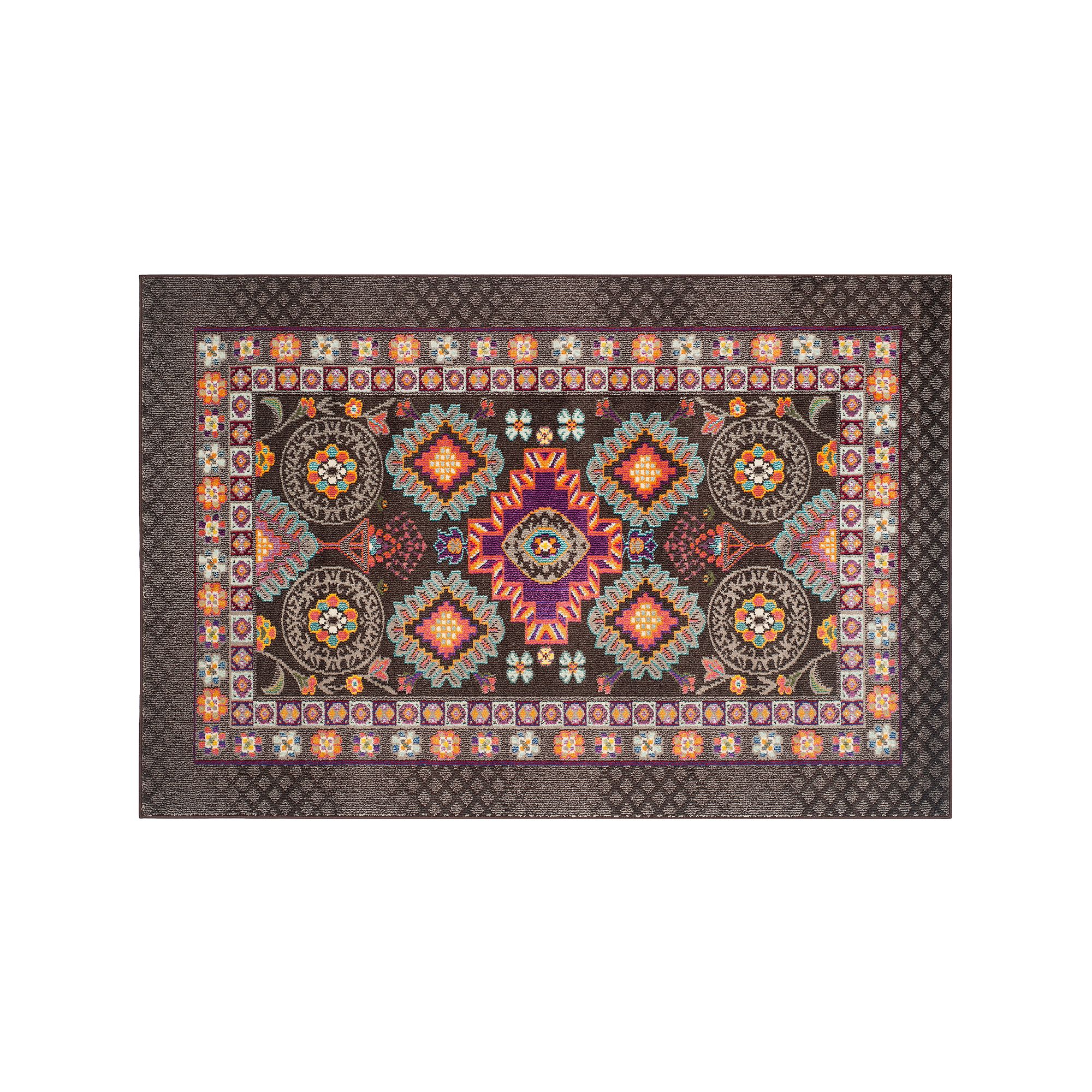 Safavieh Monaco Brown Geometric Rug, Brown Team