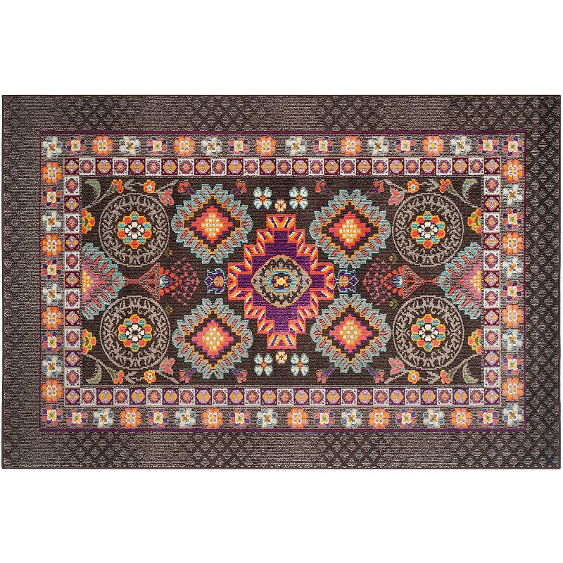 Safavieh Monaco Brown Geometric Rug, 8X11 Ft