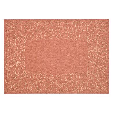 Safavieh Courtyard Curly Vines Indoor Outdoor Rug