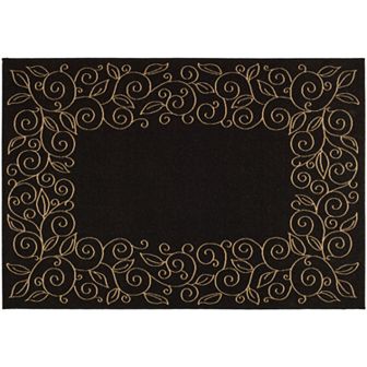 Safavieh Courtyard Curly Vines Indoor Outdoor Rug