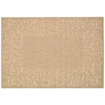 Safavieh Courtyard Curly Vines Indoor Outdoor Rug